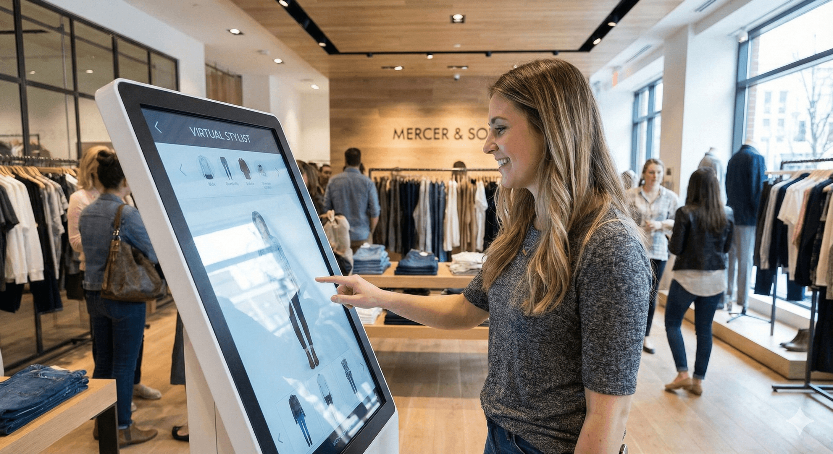 The modern retail experience starts with engaging digital signage.