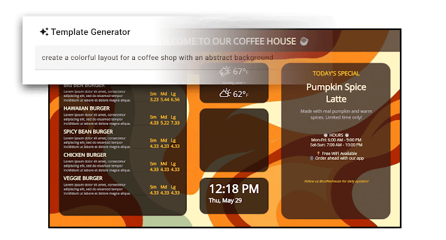 🤖 Transforming your digital signage with AI - A new suite of AI tools are now available for content creation